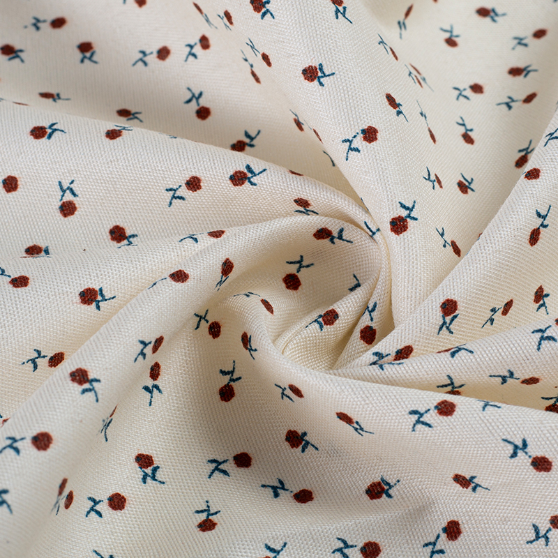 Tejido de cama de microfibra con estampado disperso